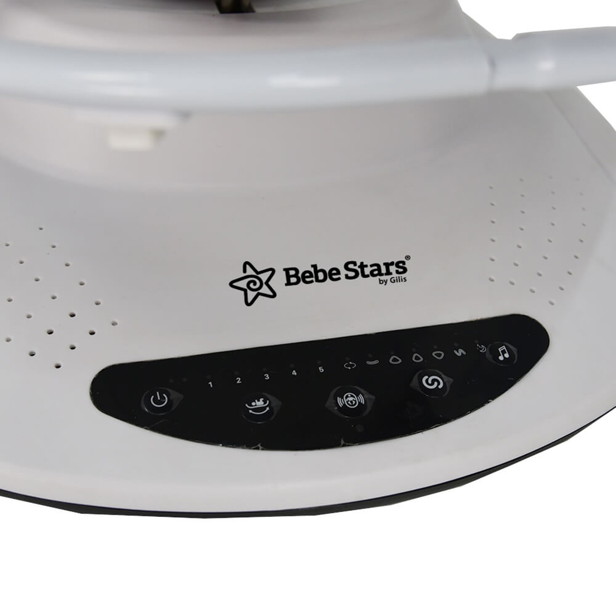 Ηλεκτρικό Ρηλάξ με Μουσική (0+ Μηνών Έως 9Kg) Bebe Stars Imagine 2 In 1 Brown 255-182 Home Βρεφικά Relax Μωρού Spitishop