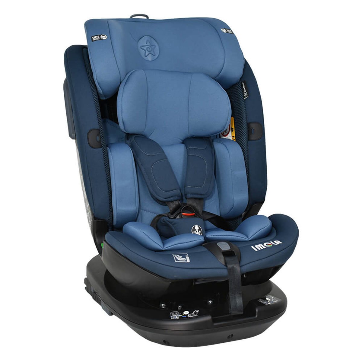 Κάθισμα Αυτοκινήτου ISOfix (0-36kg/40-150εκ. Ύψος) Bebe Stars Imola 360 i-Size Marine Blue 923-184 267993