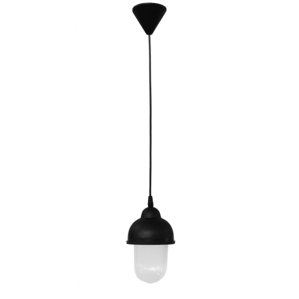 Φωτιστικό Οροφής Μονόφωτο Heronia 950 11-0299 Black