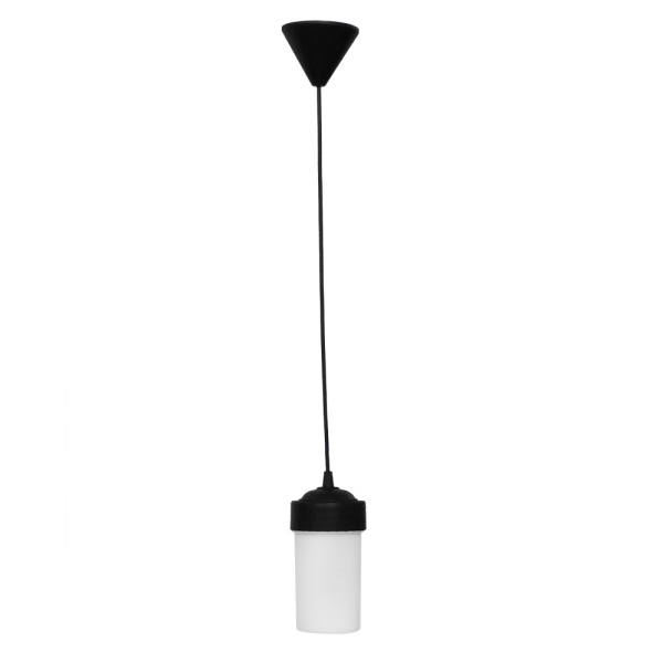 Φωτιστικό Οροφής Μονόφωτο Heronia D-06 32-0140 Black