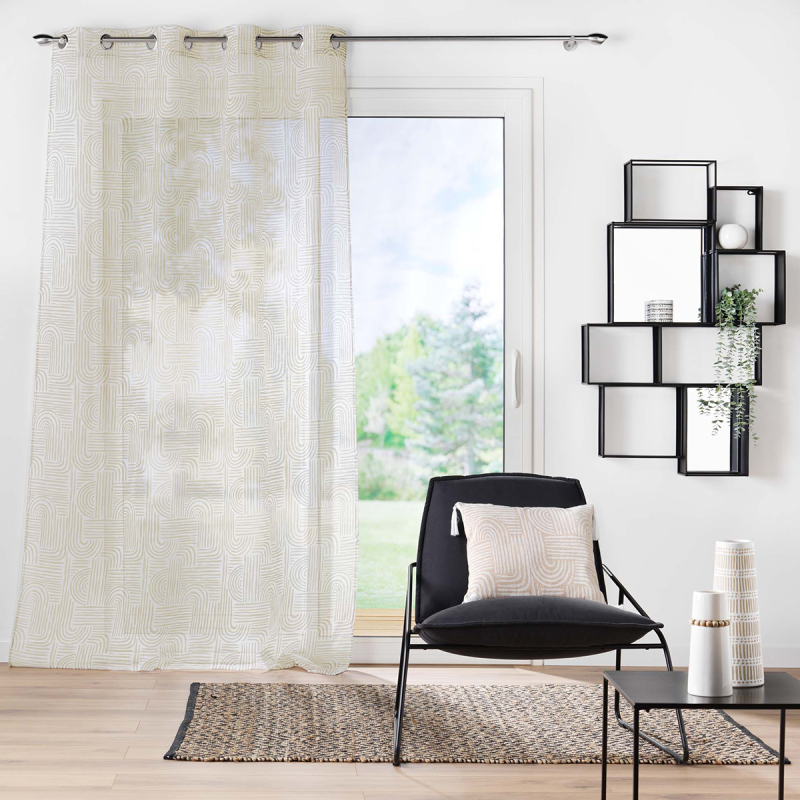 Κουρτίνα (140x240) Με Τρουκς L-C Pandore Blanc 1627437