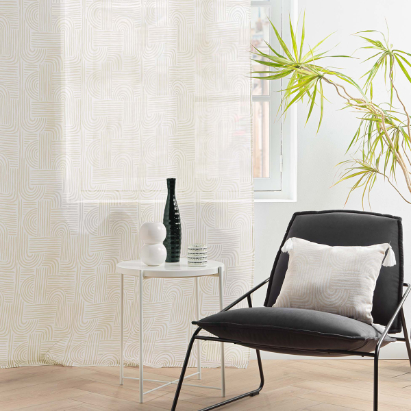 Κουρτίνα (140x240) Με Τρουκς L-C Pandore Blanc 1627437