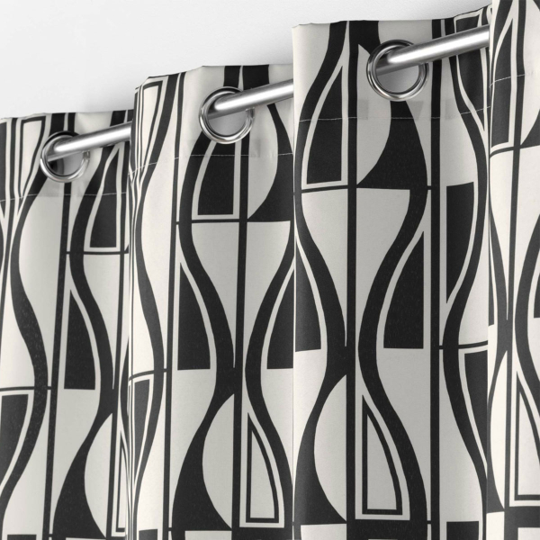 Κουρτίνα (140x260) Με Τρουκς L-C Ikaris 1611987