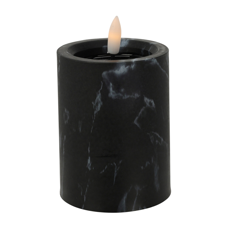 Διακοσμητικό Φωτιστικό Κερί Led Κ-Μ Black AX5435710