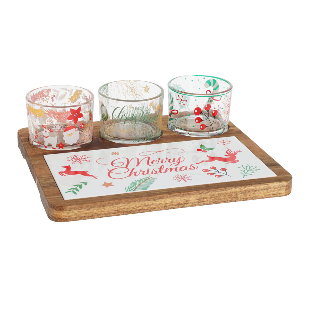 Spitishop Χριστουγεννιάτικη Ορντεβιέρα Σερβιρίσματος 3 Θέσεων K-M 278000920