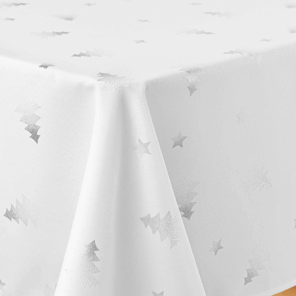 Χριστουγεννιάτικο Τραπεζομάντηλο (150x300) L-C Sapin Blanc - Argent 1723181