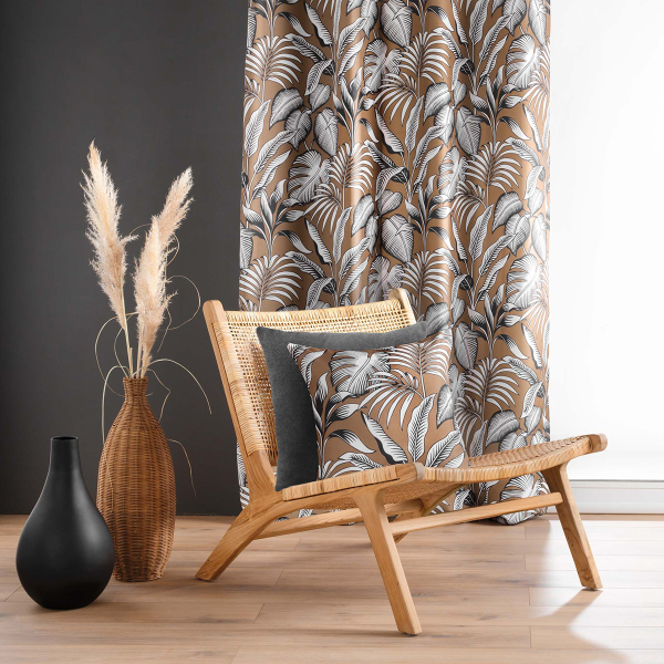 Κουρτίνα (140x260) Με Τρουκς L-C Cabana Camel 1612031