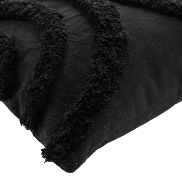 Διακοσμητικό Μαξιλάρι (40x40) L-C Zita Noir 1612050