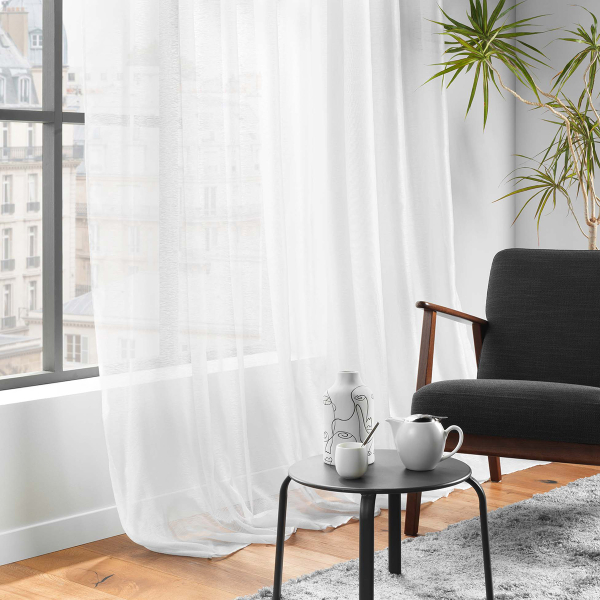 Κουρτίνα (400x240) Με Τρουκς L-C Lissea Blanc 1627480