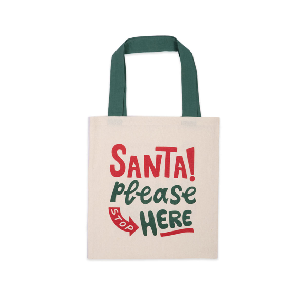Χριστουγεννιάτικη Τσάντα Για Ψώνια Nef-Nef Santa Please