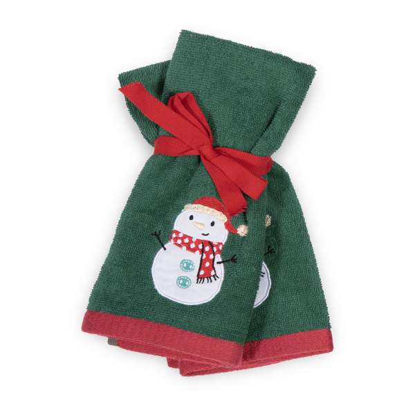 Χριστουγεννιάτικες Πετσέτες (Σετ 2τμχ) Nef-Nef Funny Snowman