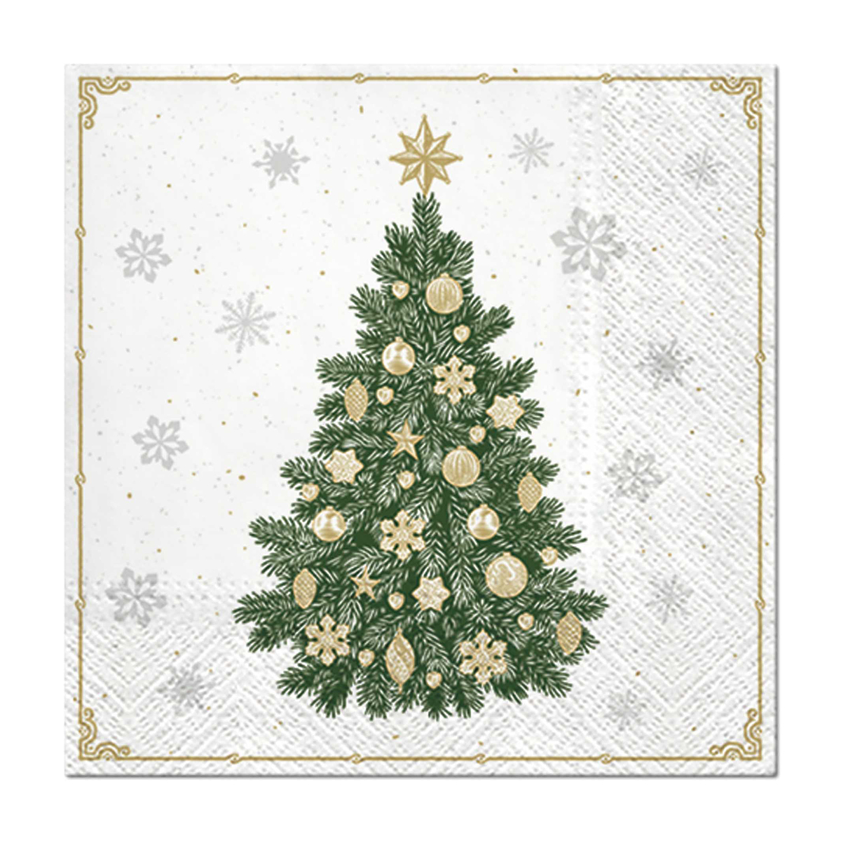 Χριστουγεννιάτικες Χαρτοπετσέτες Σετ 20τμχ (33×33) L-C Christmas Tree 6SNL475
