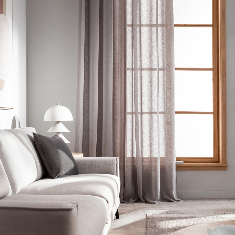 Κουρτίνα (200x280) Με Τρουκς Gofis Home Combe Shadow Grey AW24 502/48