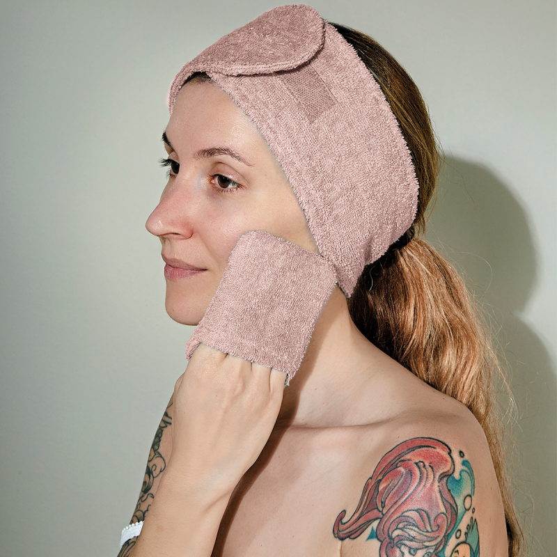 Κορδέλα Μαλλιών Για Μακιγιάζ (9x65) Kentia Stylish Band 14 Beige