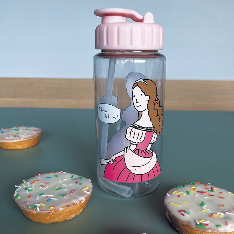 Παγούρι 350ml Με Καλαμάκι Petit Jour Princess 52-900/14