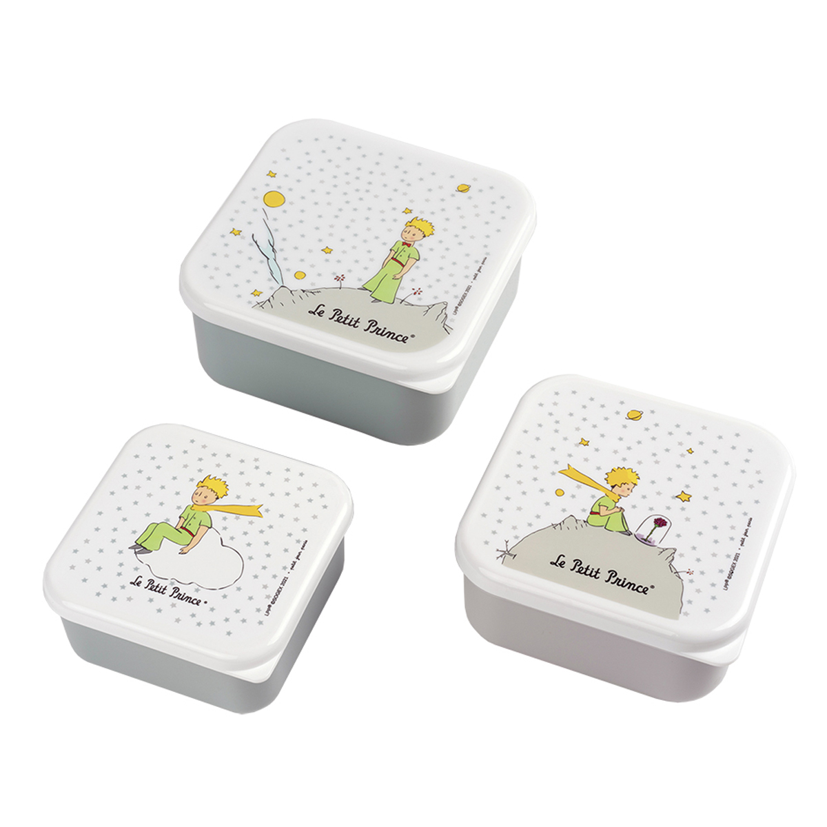 Petit Jour Φαγητοδοχεία (Σετ 3τμχ) Petit Jour Μικρός Πρίγκιπας 52-994/11