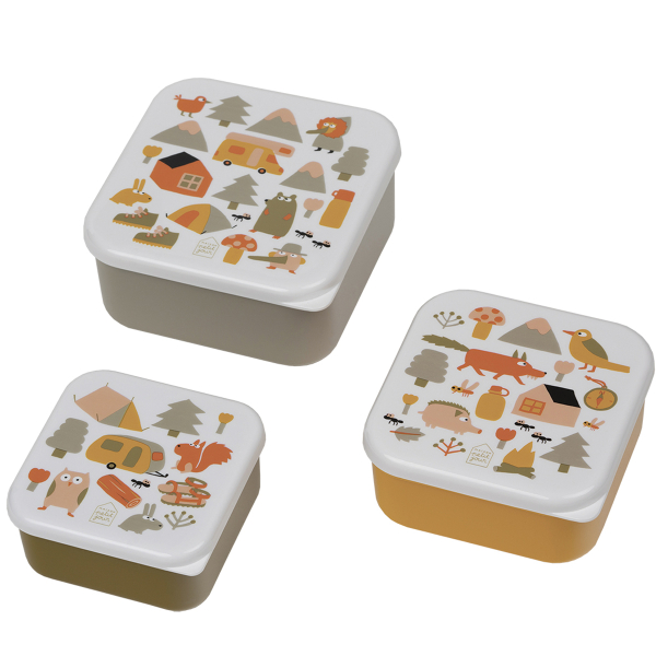 Φαγητοδοχεία (Σετ 3τμχ) Petit Jour Aventure 52-994/01