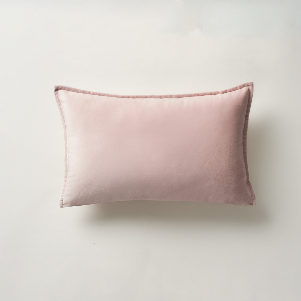 Βελουτέ Διακοσμητική Μαξιλαροθήκη (30x50) Gofis Home Winter Pearl Pink 710/17