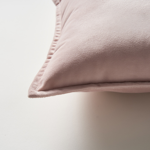 Βελουτέ Διακοσμητική Μαξιλαροθήκη (30x50) Gofis Home Winter Pearl Pink 710/17
