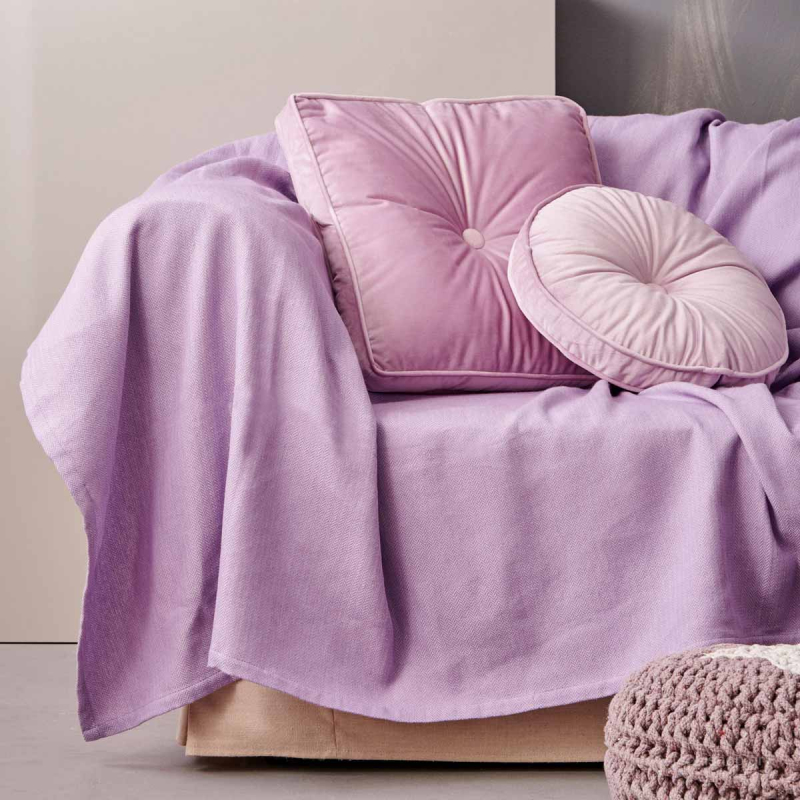 Ριχτάρι Καναπέ Διθέσιου (180x250) Palamaiki Lucid Lilac