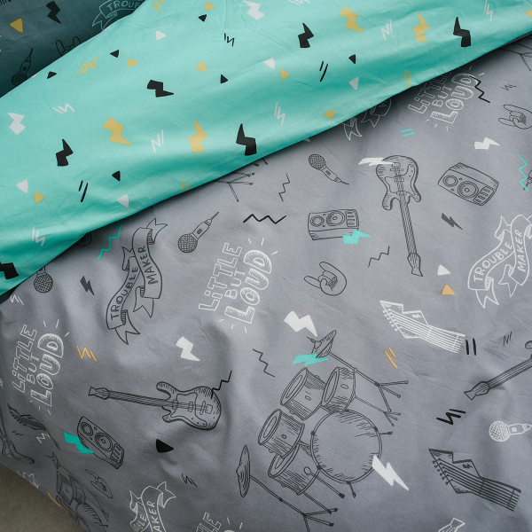 Πάπλωμα Μονό (160x230) 2 Όψεων Vesta Rock