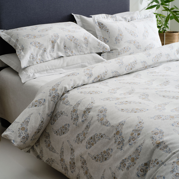 Παπλωματοθήκη Υπέρδιπλη (Σετ 230x240) 2 Όψεων Vesta Elegant Karen 1