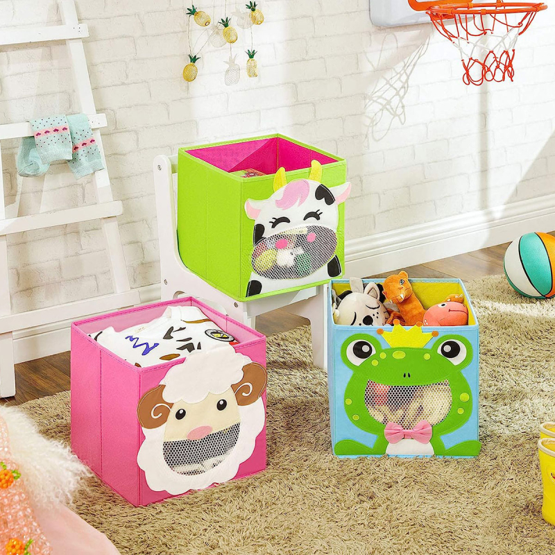 Κουτιά Αποθήκευσης (Σετ 3τμχ) Songmics RFB01PG