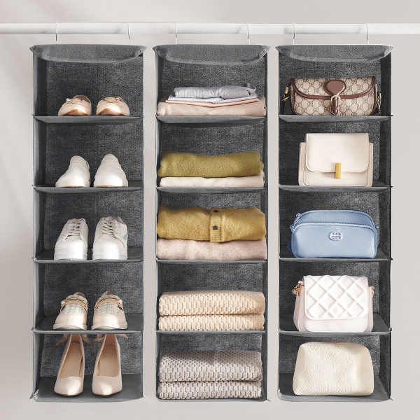 Κρεμαστή Θήκη Αποθήκευσης Ρούχων 5 Θέσεων (30x30x90) Songmics RYCH06G