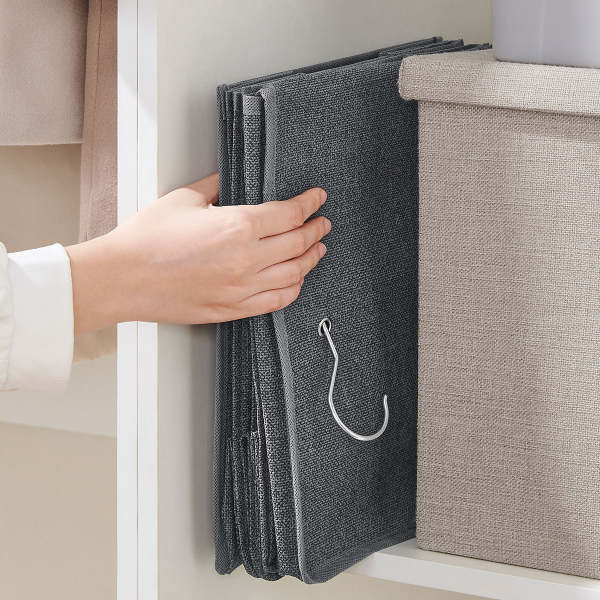 Κρεμαστή Θήκη Αποθήκευσης Ρούχων 5 Θέσεων (30x30x90) Songmics RYCH06G