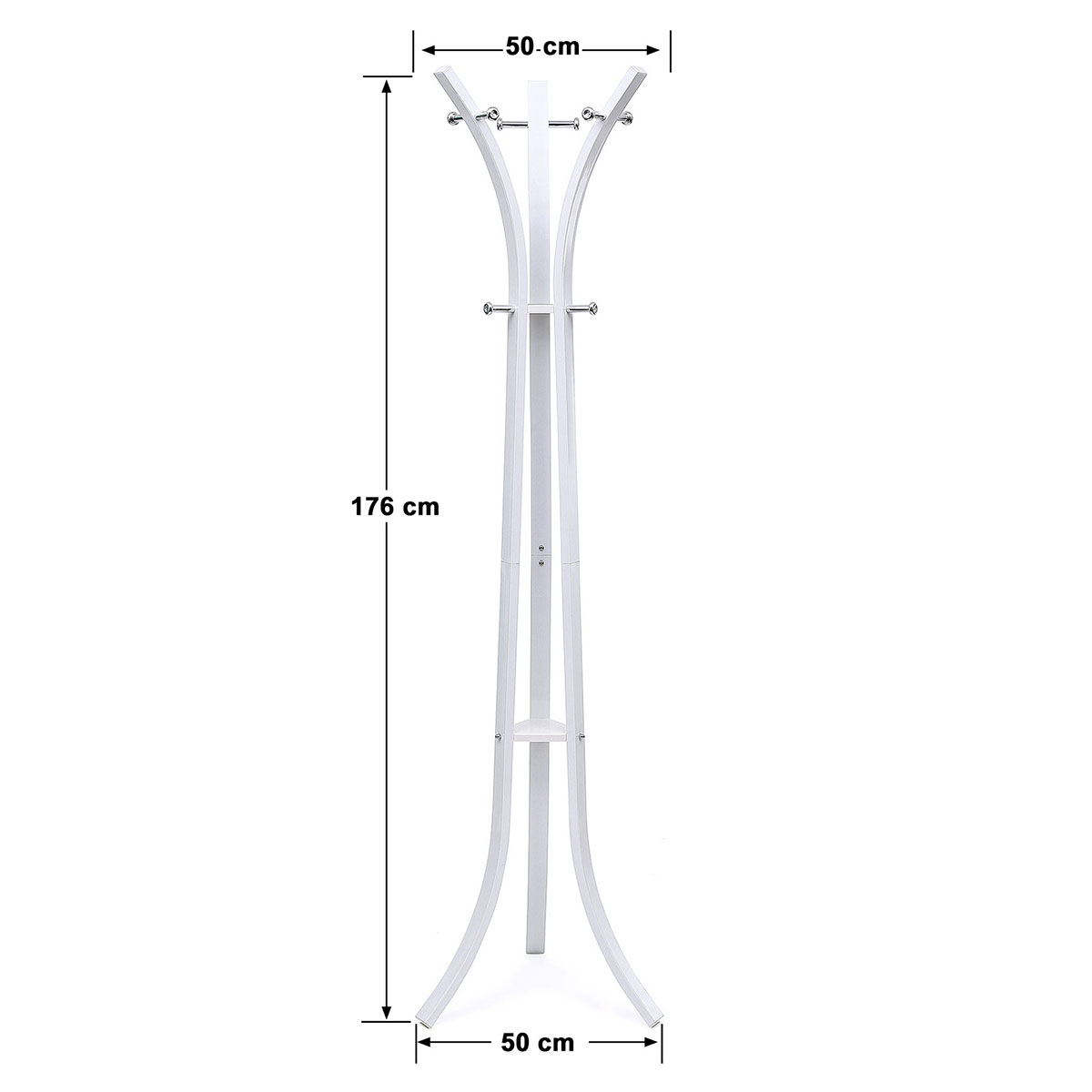 Καλόγερος Ρούχων (50X50X176) Songmics Rcr01W Home Έπιπλα Εισόδου Καλόγεροι Spitishop