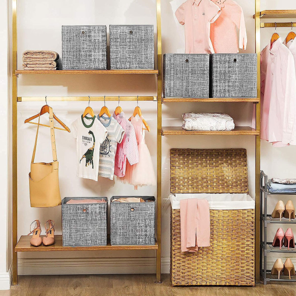 Κουτιά Αποθήκευσης (Σετ 6τμχ) Songmics RFB002G02V1