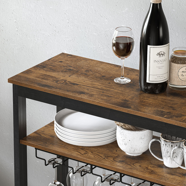 Επιδαπέδια Κάβα Ποτών Για 24 Μπουκάλια (66x30x100) Songmics KWR028B01