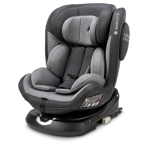 Κάθισμα Αυτοκινήτου ISOfix (9-36kg/76-150εκ. Ύψος) Osann Swift 360 S i-Size Universe Grey
