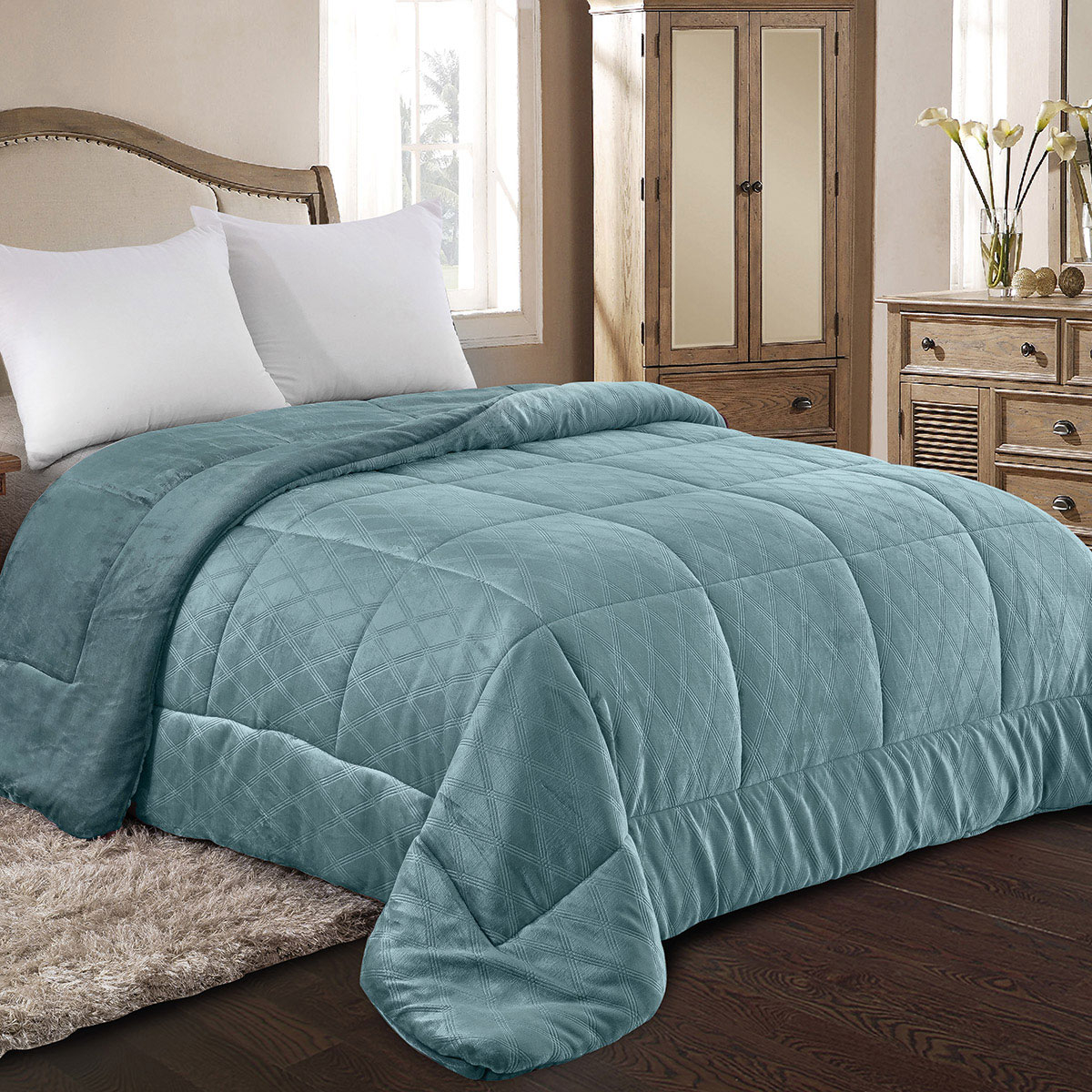 Adam Home Κουβερτοπάπλωμα Υπέρδιπλο (220x240) AdamHome 812 Laguna