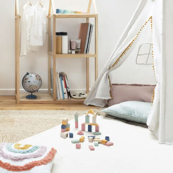 Ξύλινα Τουβλάκια (Σετ 50τμχ) A-S Building Blocks 195844