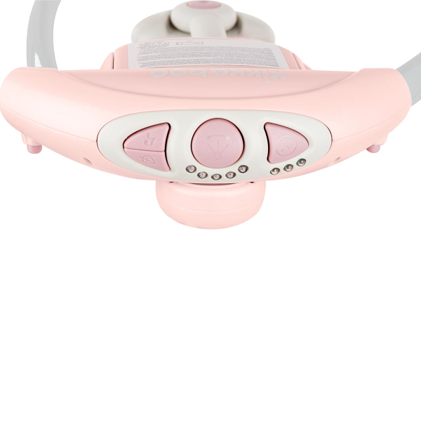 Ηλεκτρικό Ρηλάξ - Κούνια (0-6 Μηνών/Έως 9kg) Kikka Boo Chillo Hippo Dreams Pink