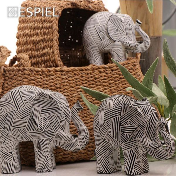 Διακοσμητική Φιγούρα Ελέφαντας (25x10x21.4) Espiel FIG222