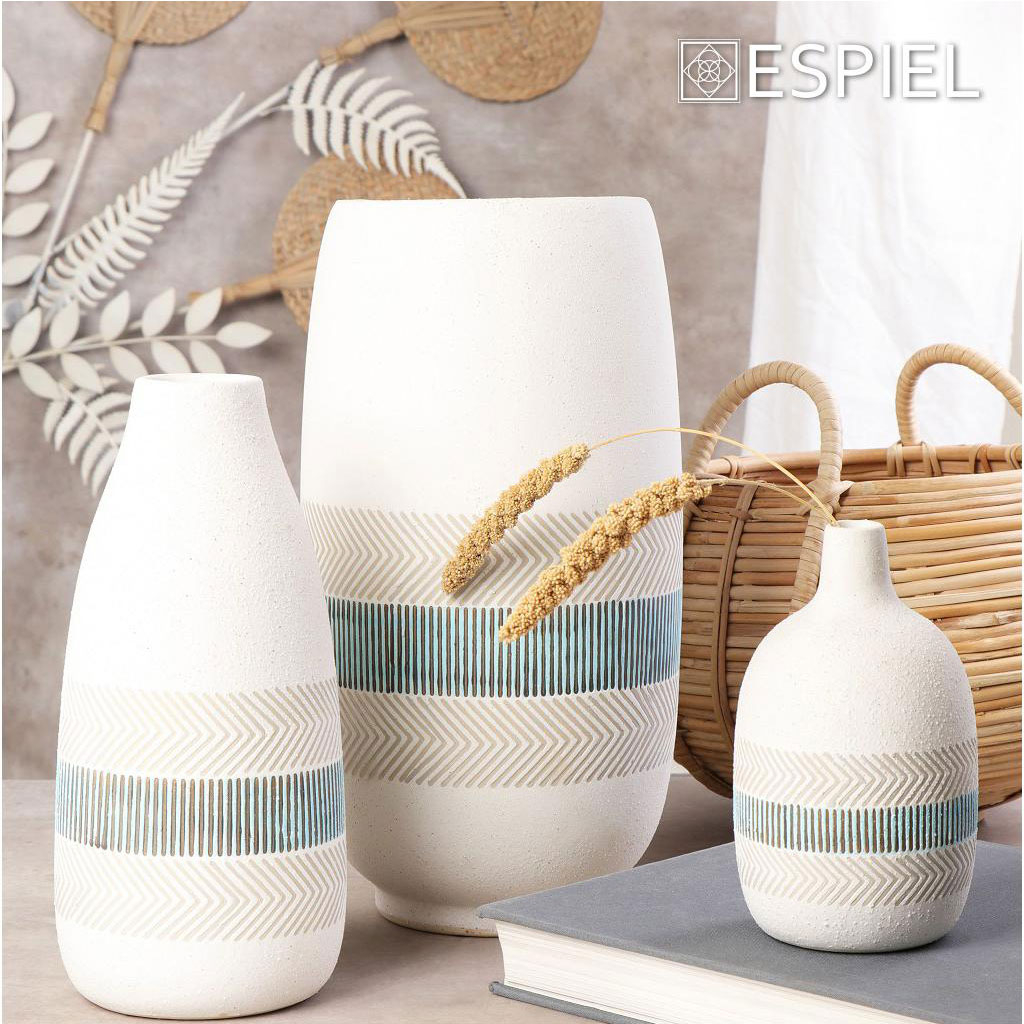 Διακοσμητικό Βάζο (Φ21X38 5) Espiel Cer2314 Home Διακόσμηση Διακοσμητικά Βάζα & Μπουκάλια Spitishop