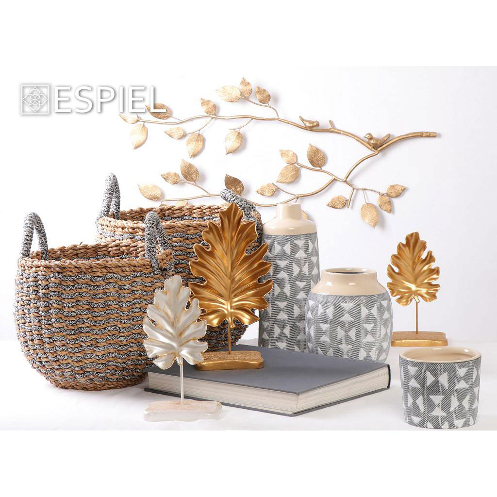 Διακοσμητικό Βάζο (Φ16 5X19 5) Espiel Cer2315 Home Διακόσμηση Διακοσμητικά Βάζα & Μπουκάλια Spitishop