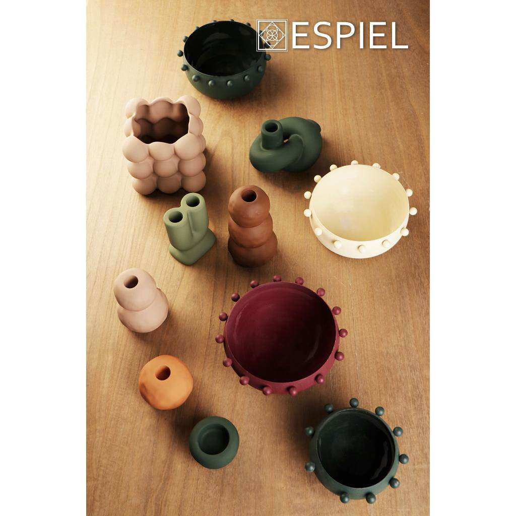 Διακοσμητικό Μπολ (Φ20X8) Espiel Aka245 Home Διακόσμηση Δίσκοι - Πιατέλες Μπωλ Spitishop