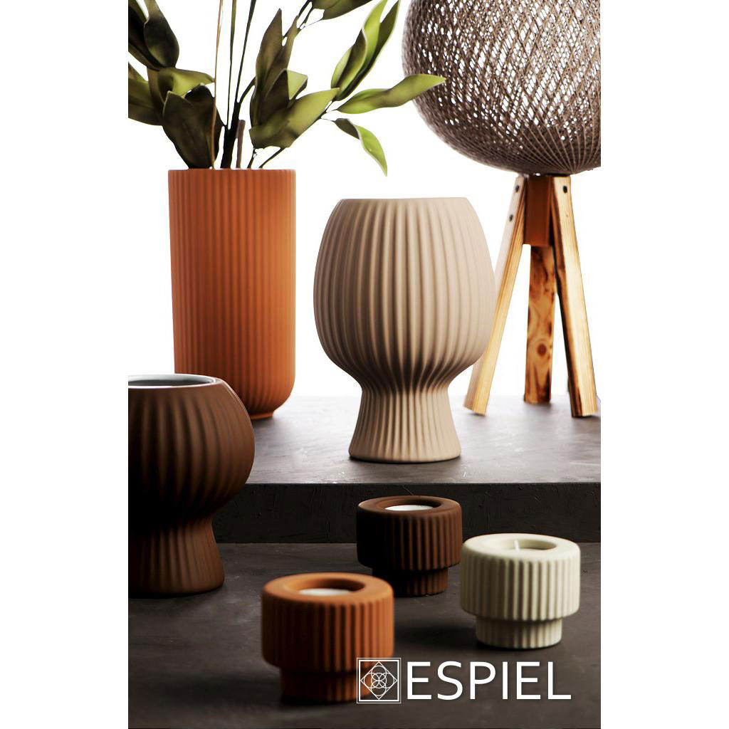Διακοσμητικό Βάζο (Φ15X21 5) Espiel Kla326K1 Home Διακόσμηση Διακοσμητικά Βάζα & Μπουκάλια Spitishop