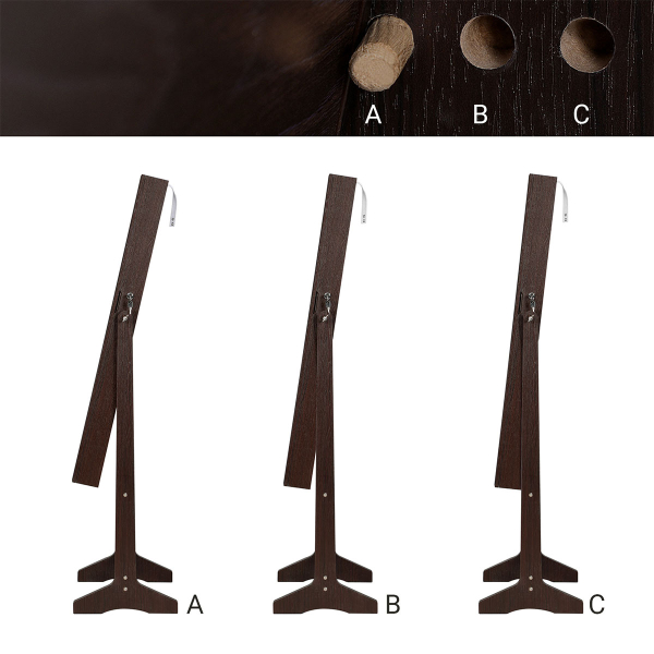 Καθρέφτης Δαπέδου/Κοσμηματοθήκη (41.1x9.5x151.5) Songmics JJC69BR