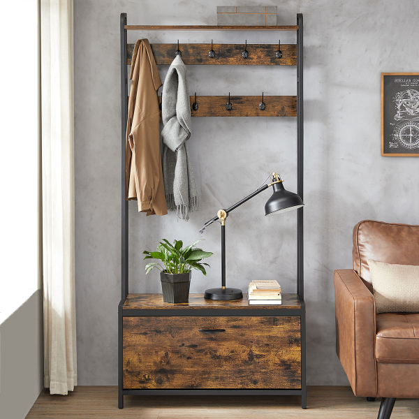 Έπιπλο Εισόδου - Παπουτσοθήκη 8 Θέσεων (85x30x180) Vasagle HSR405B01