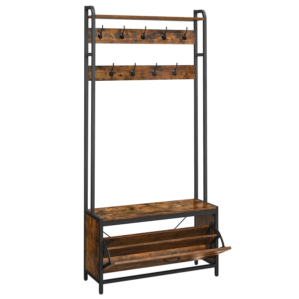 Έπιπλο Εισόδου - Παπουτσοθήκη 8 Θέσεων (85x30x180) Vasagle HSR405B01