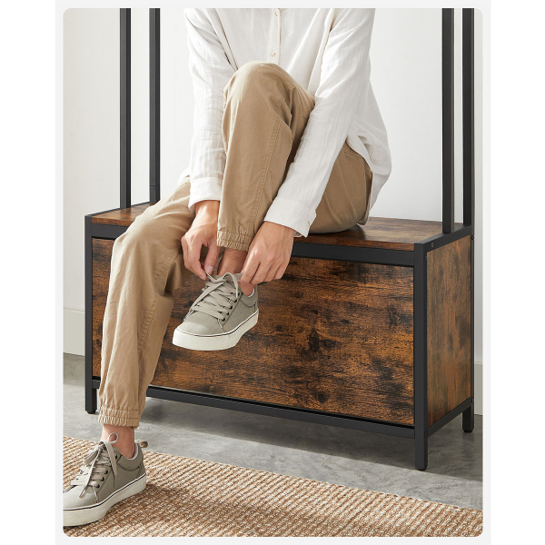 Έπιπλο Εισόδου - Παπουτσοθήκη 8 Θέσεων (85x30x180) Vasagle HSR405B01