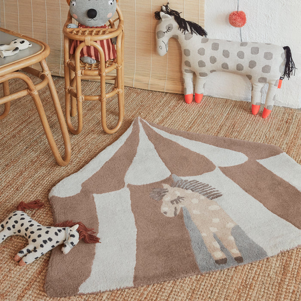 Παιδικό Χαλί (90X100) Oyoy Pippa 53-1056 Home Χαλιά Βρεφικά & Παιδικά Spitishop