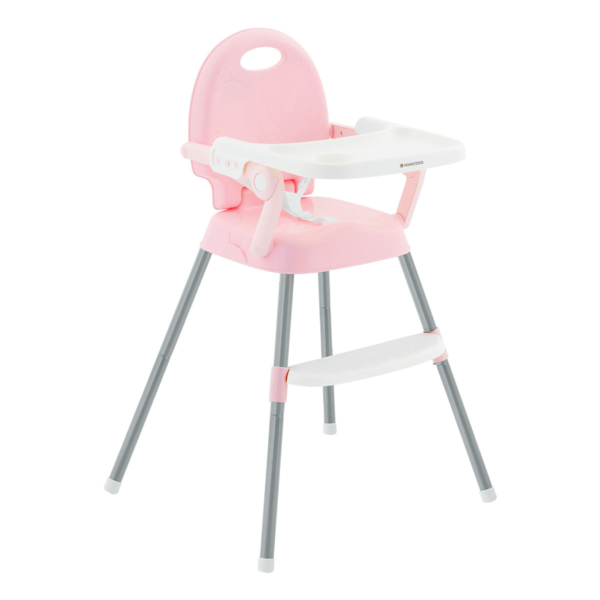 Καρεκλάκι Φαγητού/Παιδική Καρέκλα (6 Μηνών – 36 Μηνών) Kikka Boo 2 In 1 Spoony Pink 257266