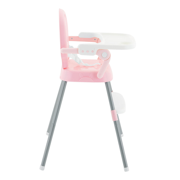 Καρεκλάκι Φαγητού/Παιδική Καρέκλα (6 Μηνών - 36 Μηνών) Kikka Boo 2 In 1 Spoony Pink