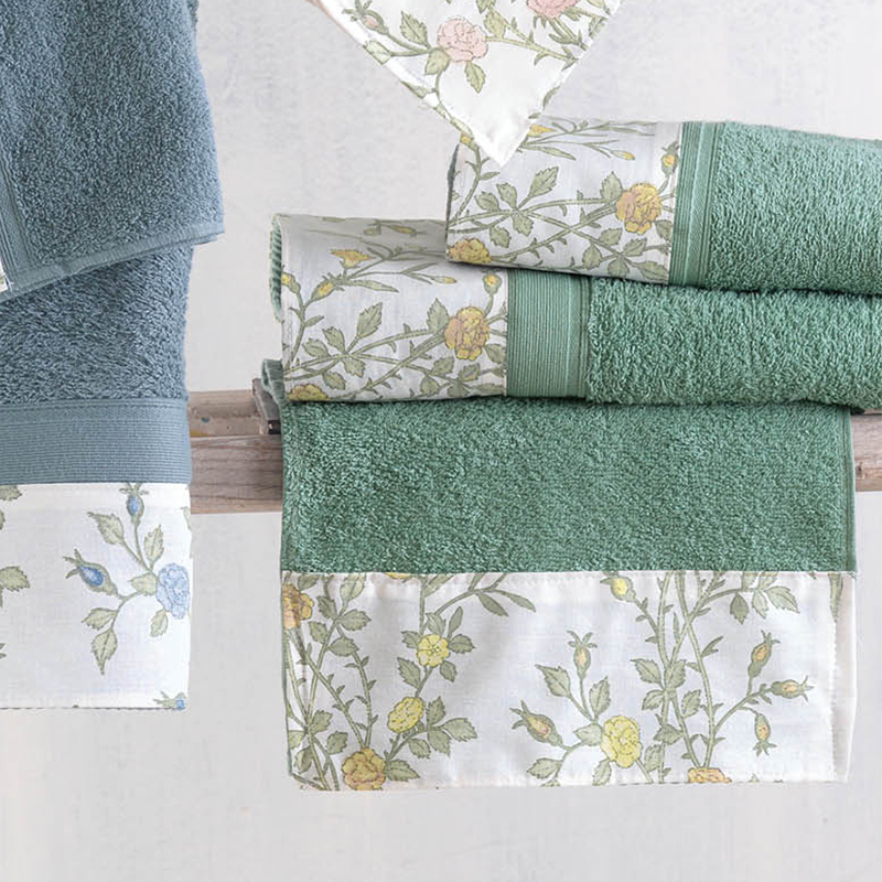 Πετσέτες Μπάνιου (Σετ 3τμχ) Rythmos Talia Yellow 500gsm