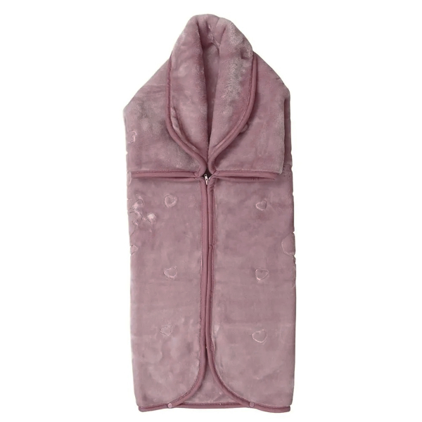 Υπνόσακος Κουβέρτα Βελουτέ (80x110) Anna Riska Bear Blush Pink
